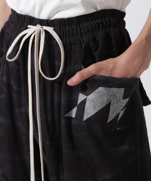 ロイヤルフラッシュＡＦ　ART  EFACT黒 サルエルパンツ 4ポケット A.F ARTEFACT/エーエフ・アーティファクト/Zip Sweat Sarouel