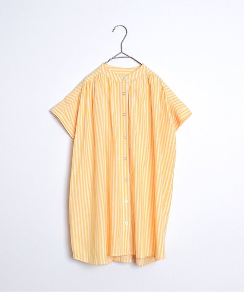 p.premier（ピードットプルミエ） ワンピース たくさんギャザーの