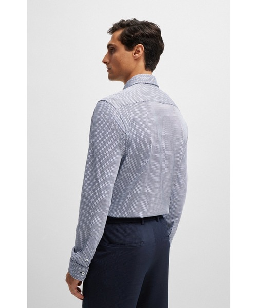 BOSS（HUGO BOSS） シャツ パフォーマンスストレッチ コットン