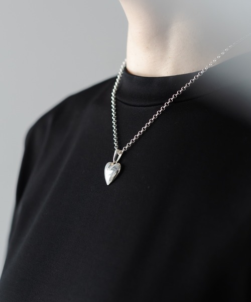 ネックレス 「ISOLATION / アイソレーション」Silver925 HEART NECKLACE / シルバー925 ハートネックレスの画像