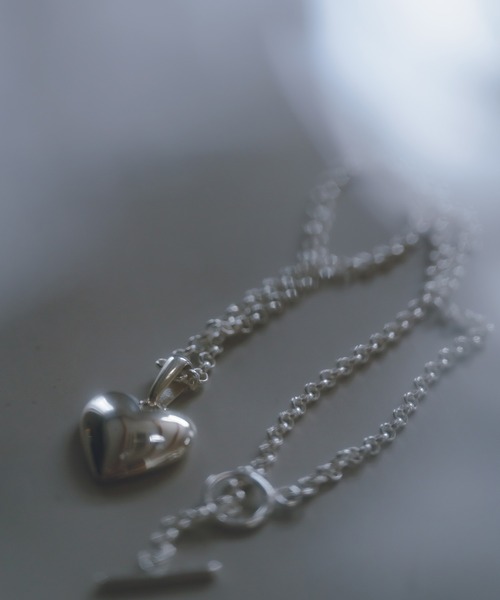 ネックレス 「ISOLATION / アイソレーション」Silver925 HEART NECKLACE / シルバー925 ハートネックレスの画像