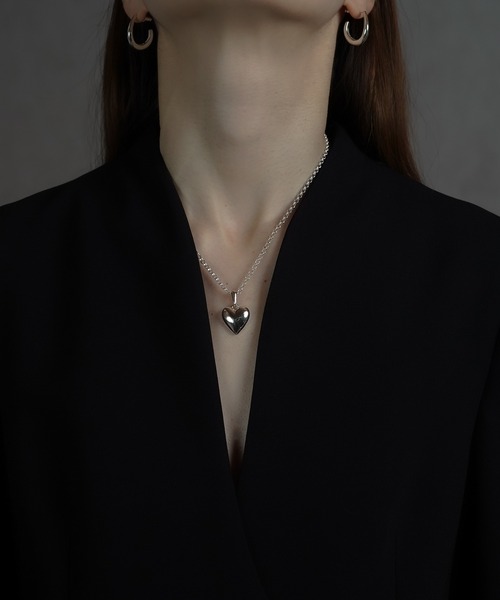 ネックレス 「ISOLATION / アイソレーション」Silver925 HEART NECKLACE / シルバー925 ハートネックレスの画像