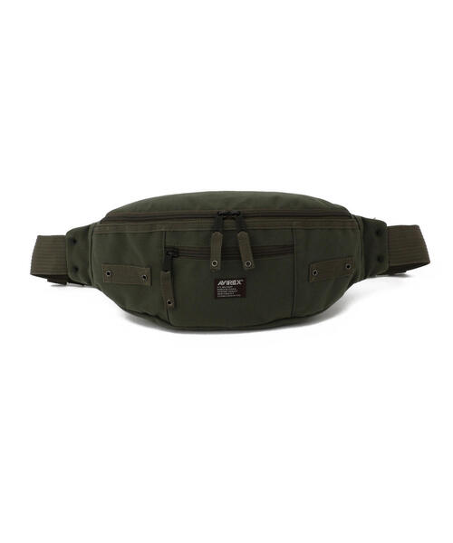 AVIREX ウエストポーチ EAGLE POLYESTER 2WAY WAIST BAG