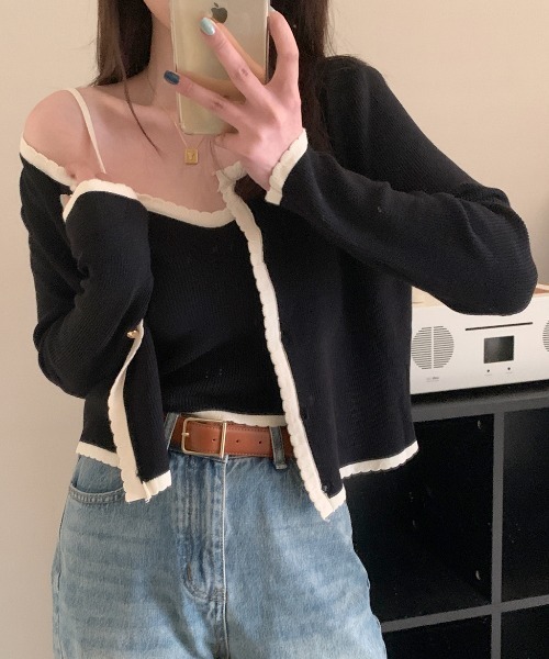 ☆ ブラック×ホワイト ☆ Mサイズ ☆ ランダムストライプアンサンブル  アンサンブル レディース ストライプアンサンブル トップス ZOZOTOWN Yahoo!店 - アンサンブル｜Yahoo!ショッピング