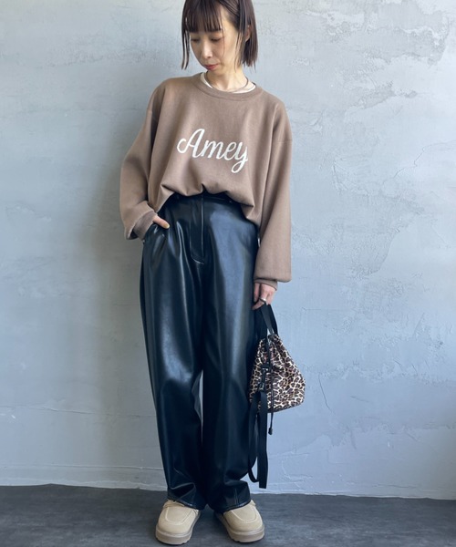 Americana×JEANS FACTORY別注 AC カレッジデザインニット AMERICANA（アメリカーナ）の「[Americana×JEANS FACTORY