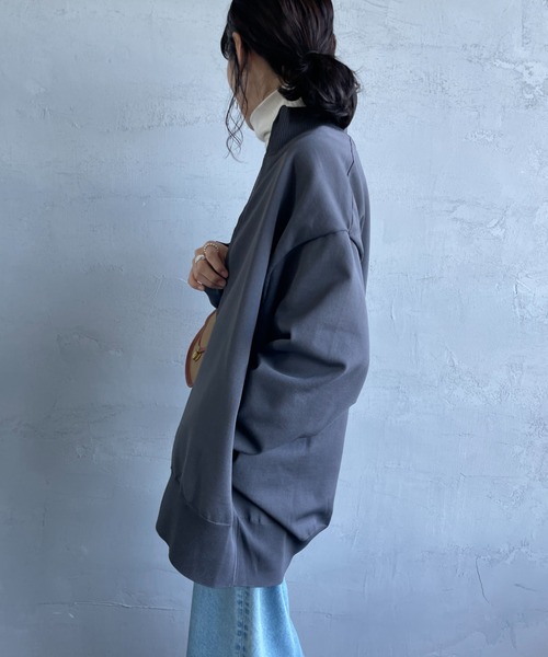 mizuiroind ウールハイネックサイドスリットニット　早い者勝ち mizuiro ind ミズイロインド】HIGH NECK KNIT VEST ハイネック