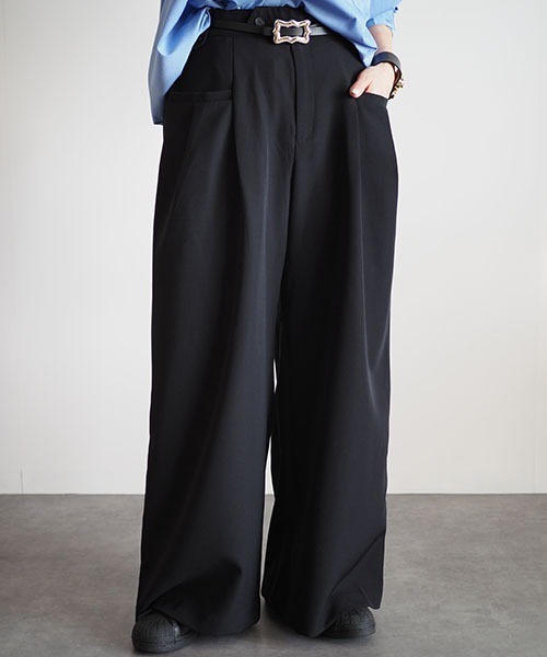 パンツ ワイドタックパンツ レディース メンズ : 86710624 : ZOZOTOWN  