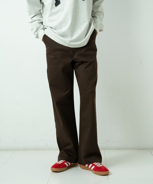 FCTY. チノパン color stitch work pants / カラーステッチ