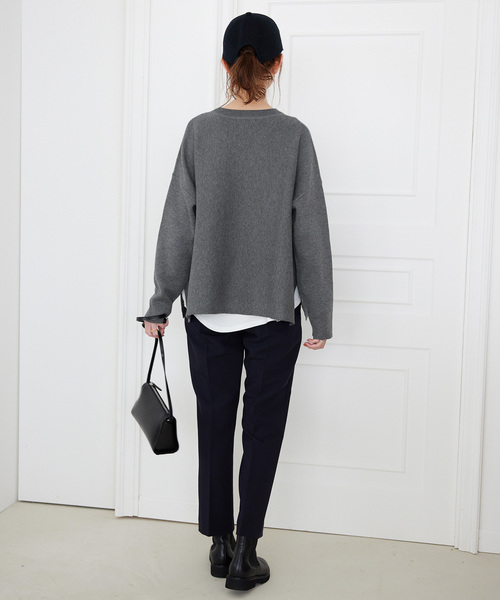SLOBE IENA フーディECOファー　　1月15日まで限定出品 スローブ イエナ SLOBE IENA 《追加5》ボリュームジップアップ