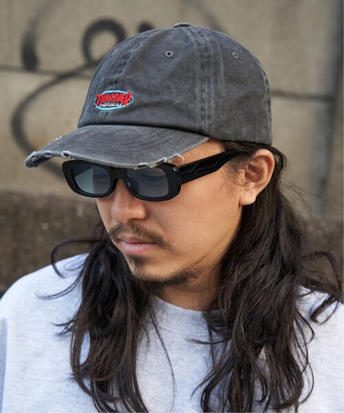 thug　コンダクター　フライトキャップ(画像追加) VENCE EXCHANGE キャップ 帽子 THRASHER スラッシャー ダメージ