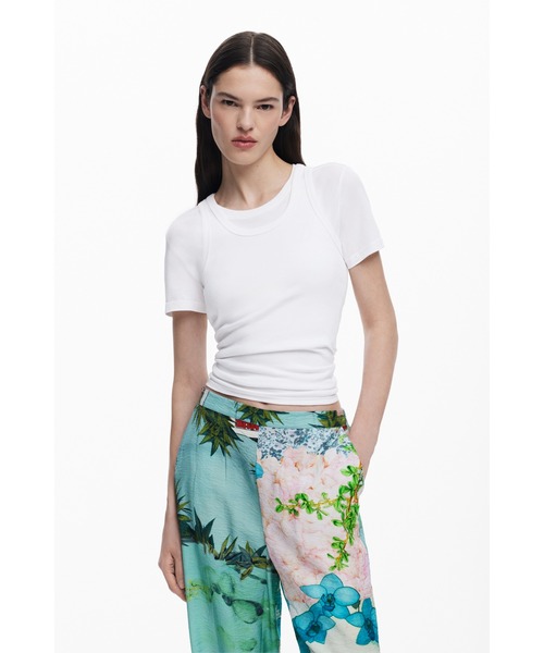 Desigual. 花柄　パンツ ボトム Desigual｜花柄パンツ | Rakuten Fashion(楽天ファッション／旧