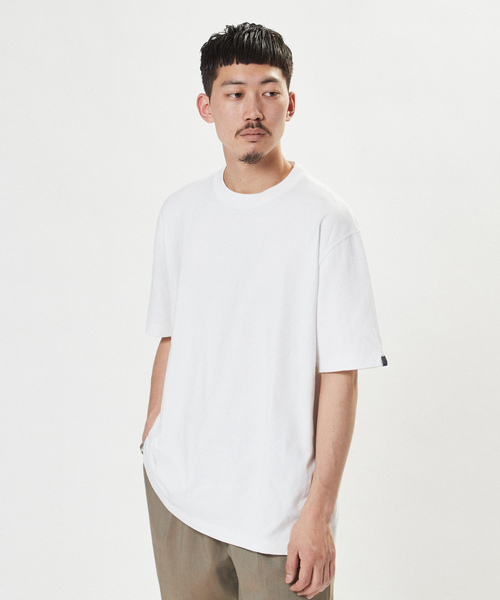 LOOPWHEELER 「LOOPWHEELER」 半袖Tシャツ LARGE ネイビー メンズ 