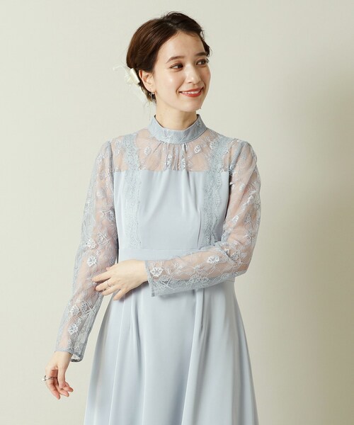 ITS'DEMO（イッツデモ） ワンピース 「結婚式・パーティに」サテン