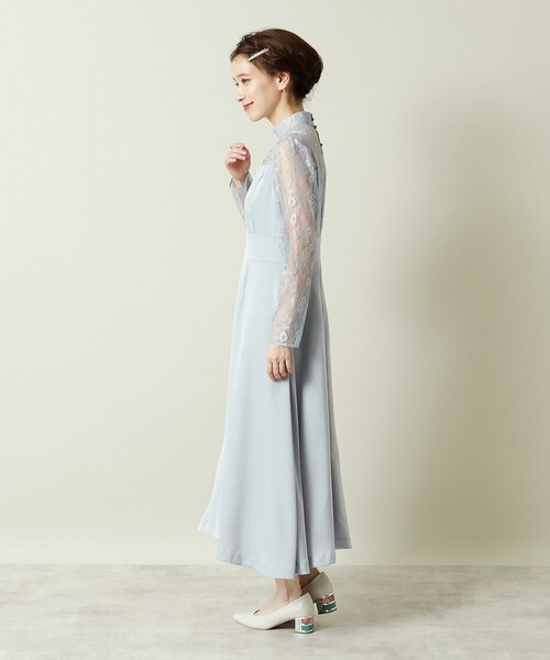 ITS'DEMO（イッツデモ） ワンピース 「結婚式・パーティに」サテン