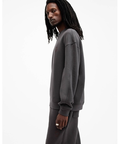 ★ALLSAINTS★ Haven Crew ALLSAINTS トレーナー スウェット HAVEN EMBROIDERED LOGO