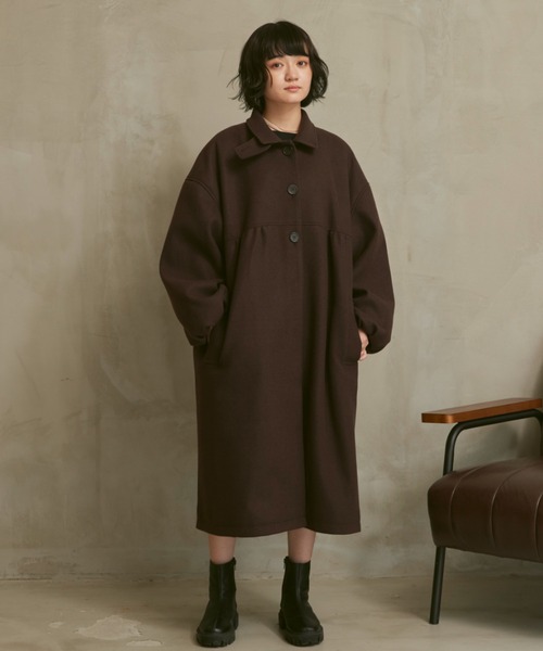 moi tutti コート moi tytto（モイテュット） コート MEDIUM ブラウン レディース