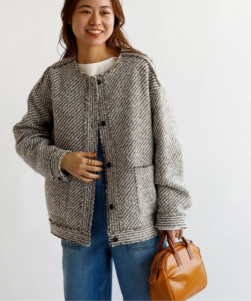 JOURNAL STANDARD relume コットンツイードジャケット JOURNAL STANDARD relume（ジャーナルスタンダード レリューム
