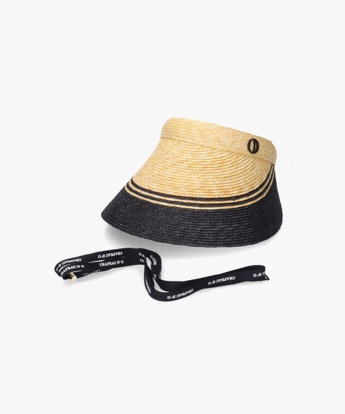 Chapeau d' O サンバイザー Bicolor MUGI Visor