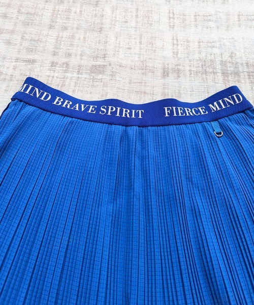 Dalfwin スカート 「セットアップ可能」FIERCEロゴ 消しプリーツ