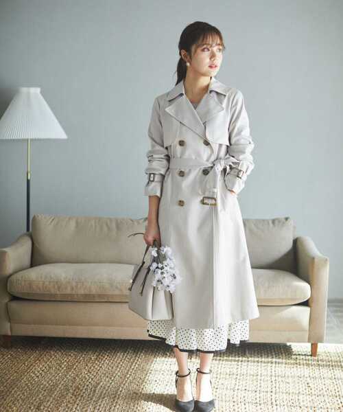 【PROPORTION BODY DRESSING】ウールトレンチコート PROPORTION BODY DRESSING ウールトレンチコート PROPORTION ウール