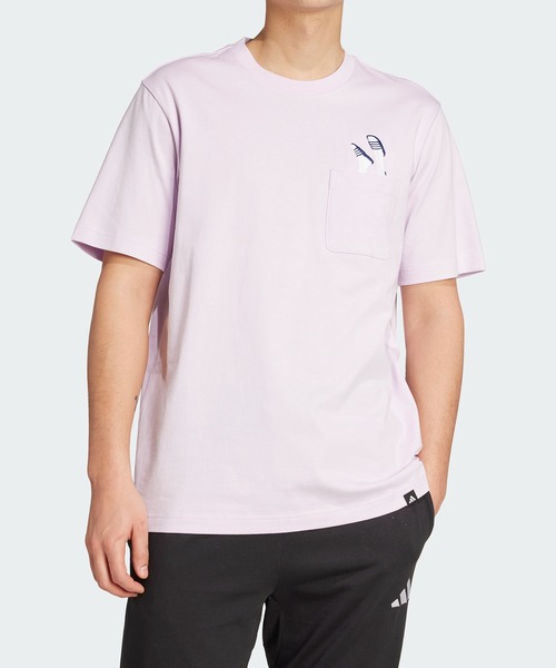 adidas（アディダス） tシャツ ラウンジ サンダルグラフィック 半袖