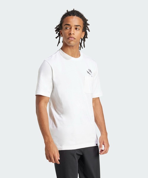 adidas（アディダス） tシャツ ラウンジ サンダルグラフィック 半袖