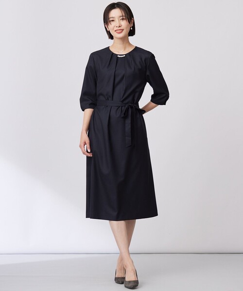 ワンピース 「洗える・UV加工・吸水速乾」OXIJEWELストレッチ ワンピースの画像