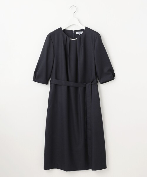 ワンピース 「洗える・UV加工・吸水速乾」OXIJEWELストレッチ ワンピースの画像