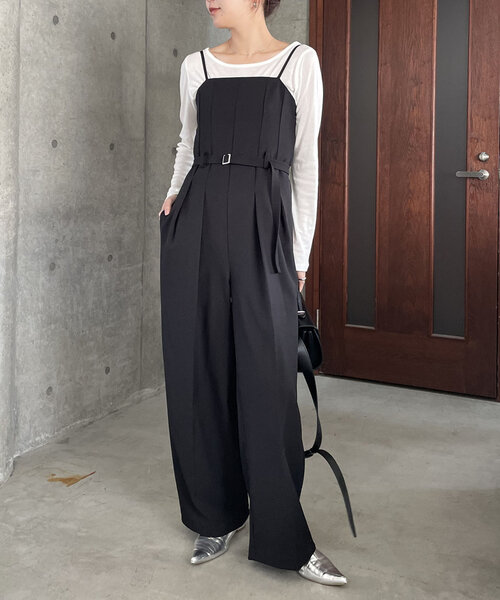 CAPRICIEUX LE'MAGE サロペット オーバーオール ベアロンパース