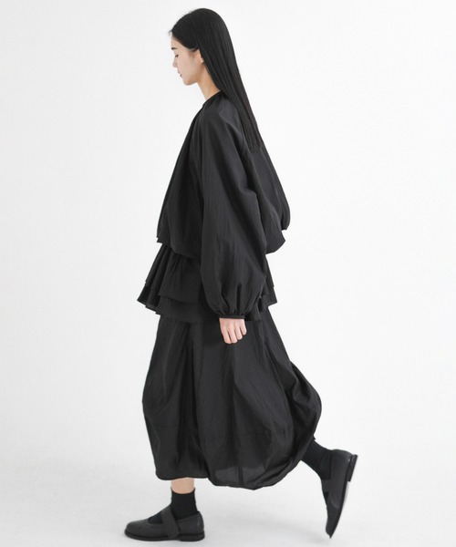 美品 Bshop eunoia ユノイア ブルゾン ジャケット 黒 eunoia - 2023 FALL WINTER