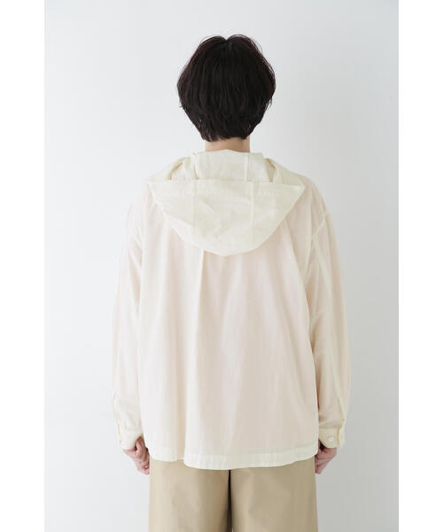 human woman（ヒューマンウーマン） ブラウス シャツ 製品染め 