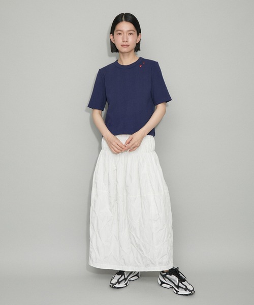 「ADAM ET ROPE'」 半袖Tシャツ FREE キナリ レディース ADAM ET ROPE' 「ADAM ROPE'」 半袖Tシャツ FREE キナリ