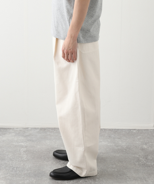 Lemaire ワイドスラックスワイドパンツwide