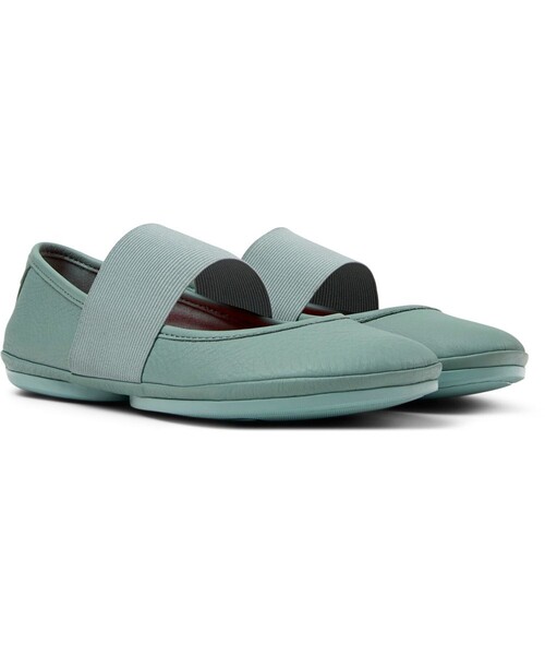 超美品☆CAMPER TWINS Right Nina フラットシューズ 24 Camper Right Nina Twins フラットシューズ | ブラック