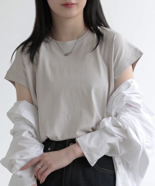 SUNFLOWER EIGHT（サンフラワーエイト） tシャツ シンプルフレンチ