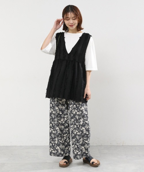 美品 85,800円 ハーヴェル スタジオ ロングベスト グレー フリー 新品 ジレ ロングベスト ブラウン Lサイズ｜Yahoo!フリマ（旧
