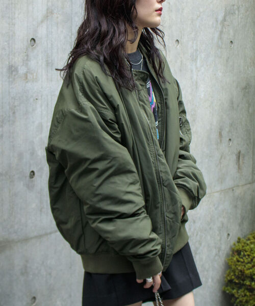 「GLOSTER」 ジップアップブルゾン M ホワイト メンズ_画像8