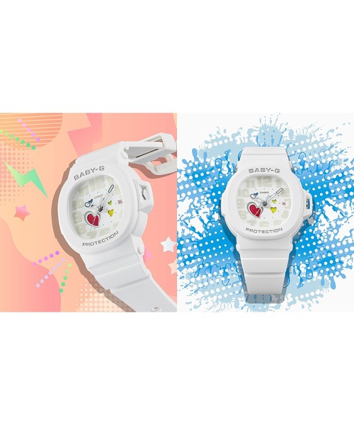 BABY-G 腕時計 レディース PLAYFUL HEARTS SERIES / BGA-10-7AJF
