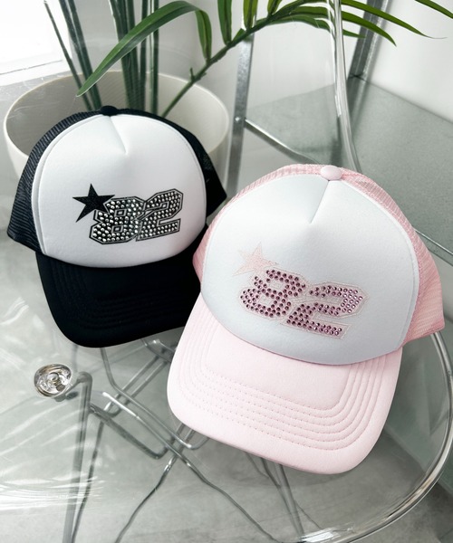 WEGO キャップ 帽子 WEGO/「25年春夏新作」ナンバリングライン
