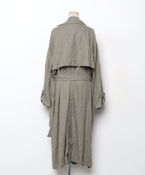 「JOURNAL STANDARD relume」 トレンチコート 38 カーキ レディース
