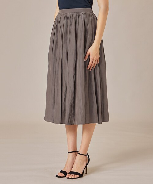 マッキントッシュロンドン　スカートのみ ハイブリッドクロスプリーツスカート(スカート)｜MACKINTOSH LONDON