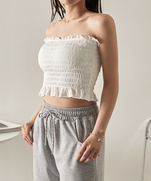 NuNuNa カップ付き キャミソール 「NuNuNa」カップ付き 2WAY