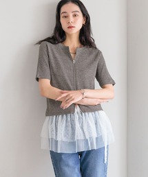 カーディガン ＷＺＩＰリブカーディガンＳＳ　498290 レディース｜ZOZOTOWN Yahoo!店