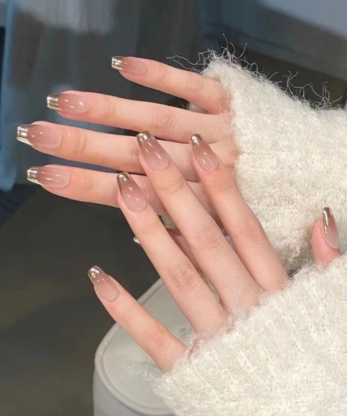 ネイルチップ ネイルシール 簡単にネイルチップハンドネイルチップ