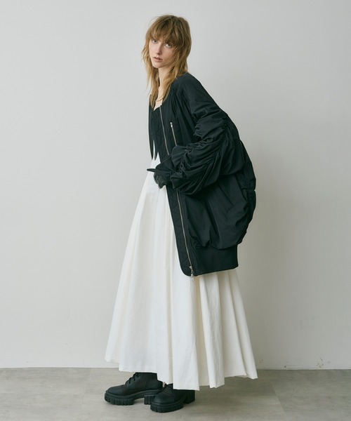 LA BELLE ETUDE（ラベルエチュード） ブルゾン FREE カーキ レディース