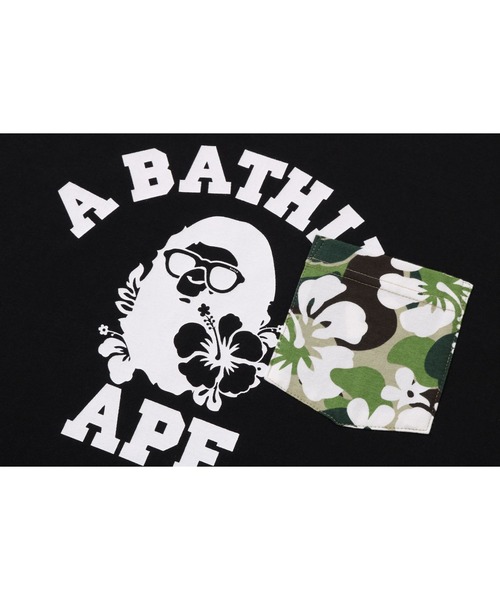 tシャツ ABC RESORT CAMO POCKET COLLEGE TEE メンズ レディース | A BATHING APE | 06