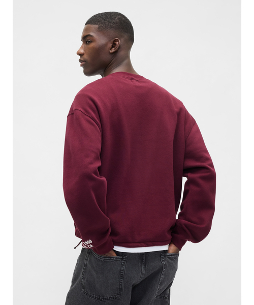 旧ロゴ　GAP スウェット　S レッド GAP トレーナー スウェット ヴィンテージソフト オーバーサイズ