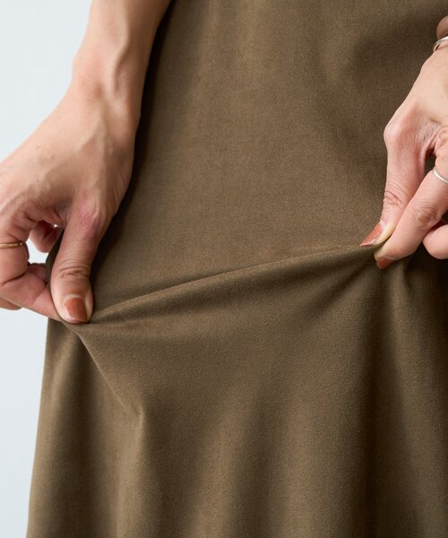 BEARDSLEY（ビアズリー） スカート スエードバックテールスカート