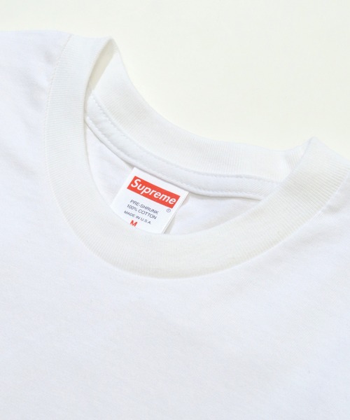 Supreme 「Supreme」 長袖Tシャツ M ホワイト メンズ : ZOZOTOWN
