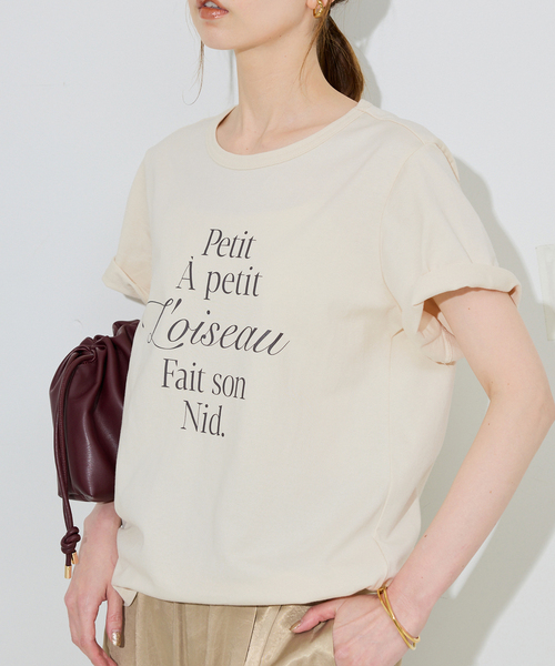 tシャツ Petit ロゴTEE レディース